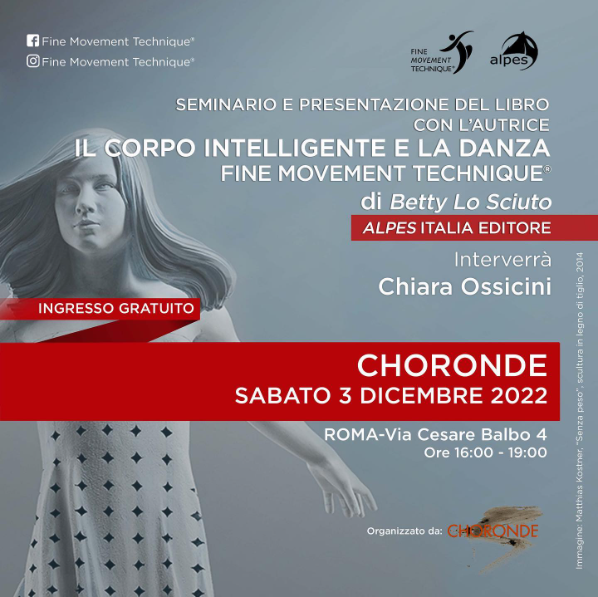 Presentazione del libro IL CORPO INTELLIGENTE E LA DANZA