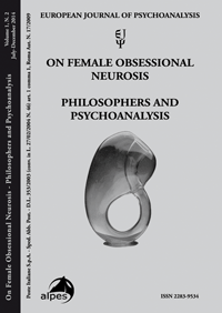 European Journal of Psychoanalysis  
On female obsessional neurosis  
Vol. 1, n. 2, 2014