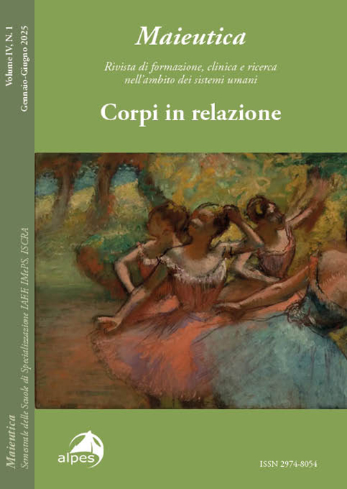 Maieutica Vol. IV, N° 1
Corpi in relazione